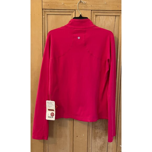 Lululemon Womens Define Shape Up Cropped Full Zip Jacket Size 14 Pink SP NWT - Picture 8 of 10